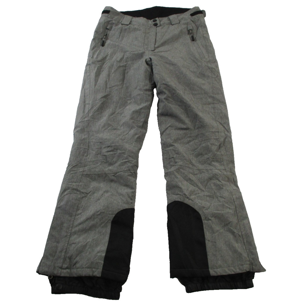 Crivit Pro Snow Pants Womens 8 Gray Insulated Ski Snowboard Winter New Gear 1421